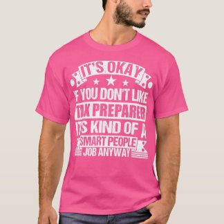 Camiseta El amante del preparador de impuestos está bien si