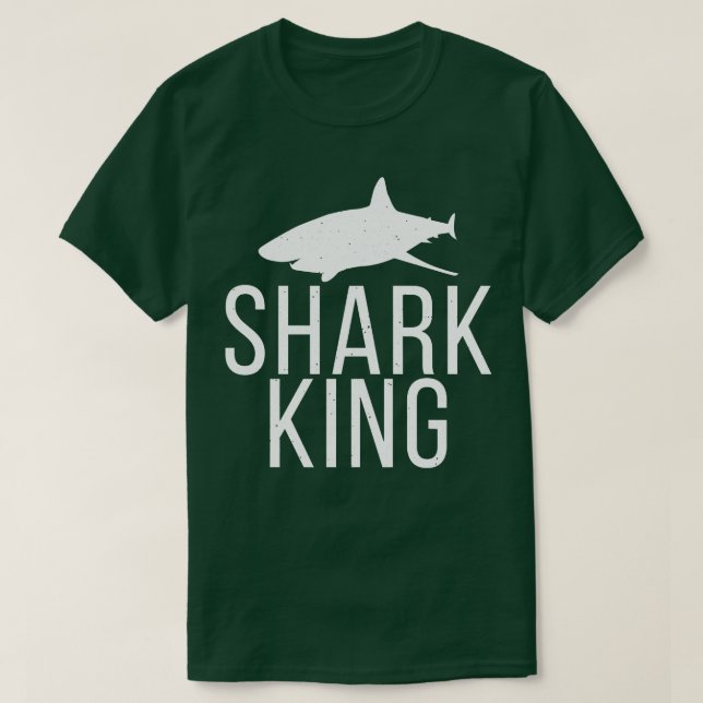 Camiseta El amante del tiburón rey (Diseño del anverso)