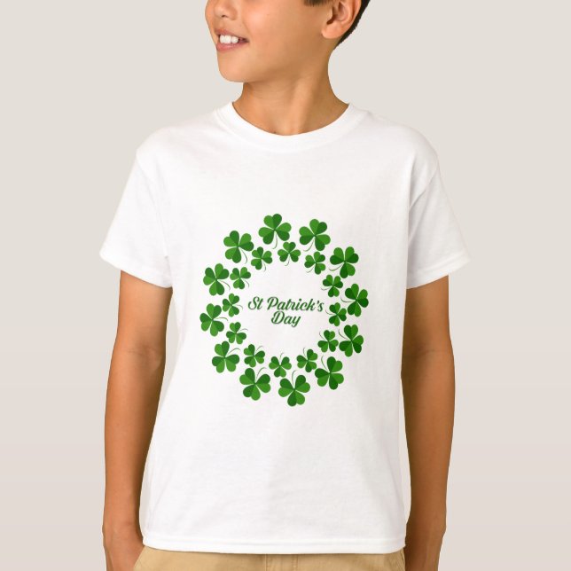 Camiseta El amante verde del Día de San Patricio (Anverso)