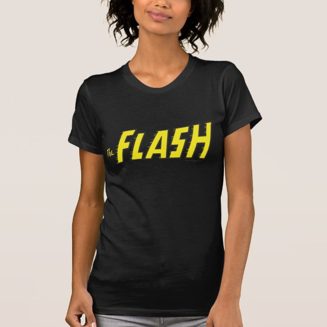 Camiseta El amarillo con el logo Flash (Anverso)