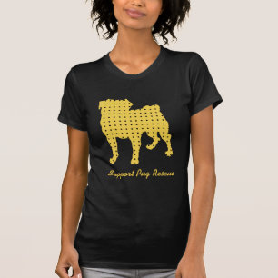 Camiseta El amarillo del rescate del barro amasado de la