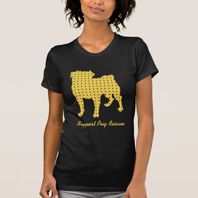 Camiseta El amarillo del rescate del barro amasado de la (Anverso)