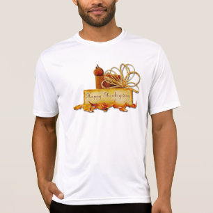 Camiseta El ambiente cálido y festivo de Acción de Gracias
