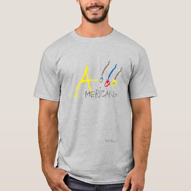 Camiseta El Americano Gray (Anverso)