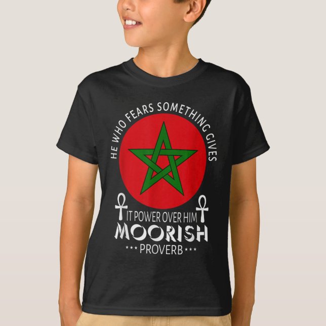 Camiseta El americano moro que teme al terror moro islámico (Anverso)