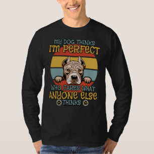 Camiseta El Americano Pitbull Terrier My Dog Piensa Que Soy
