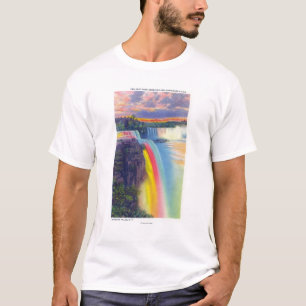 Camiseta El americano y la herradura se cae en la oscuridad
