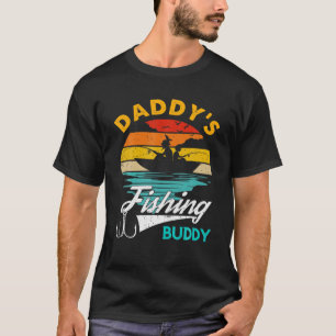 Camiseta El amigo de la pesca de papá para el atardecer del