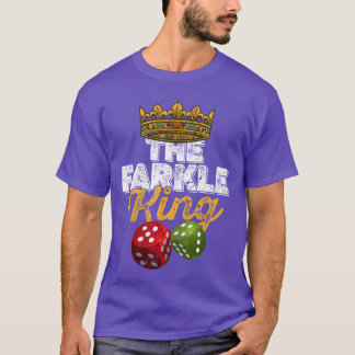 Camiseta El amigo del juego de dados Farkle King Farkle div