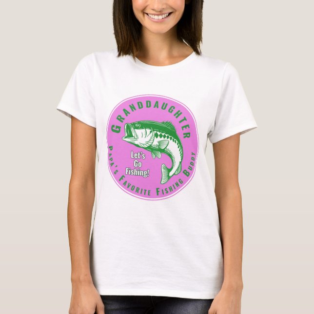 Camiseta El amigo pescador favorito de papá (Anverso)
