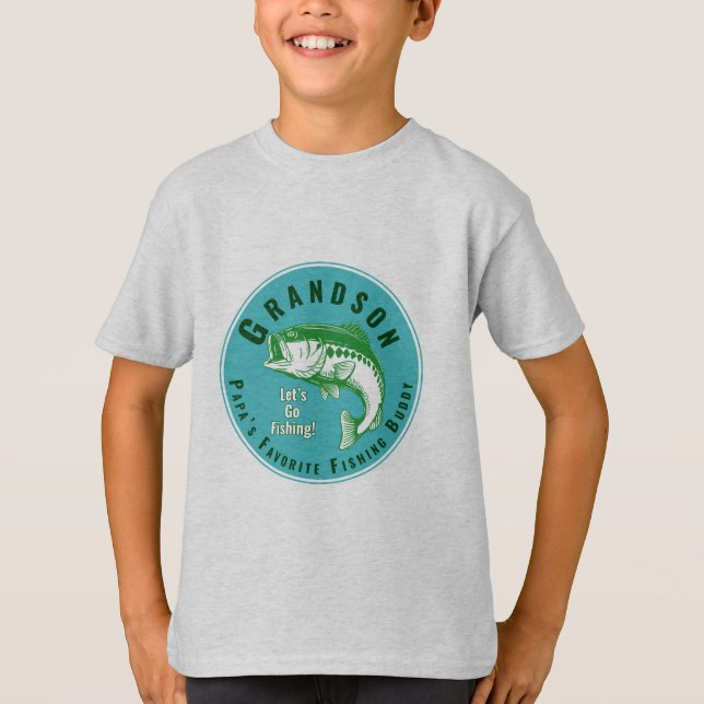 Camiseta El amigo pescador favorito de papá (Anverso)