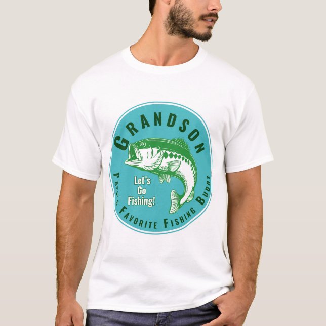 Camiseta El amigo pescador favorito de papá (Anverso)