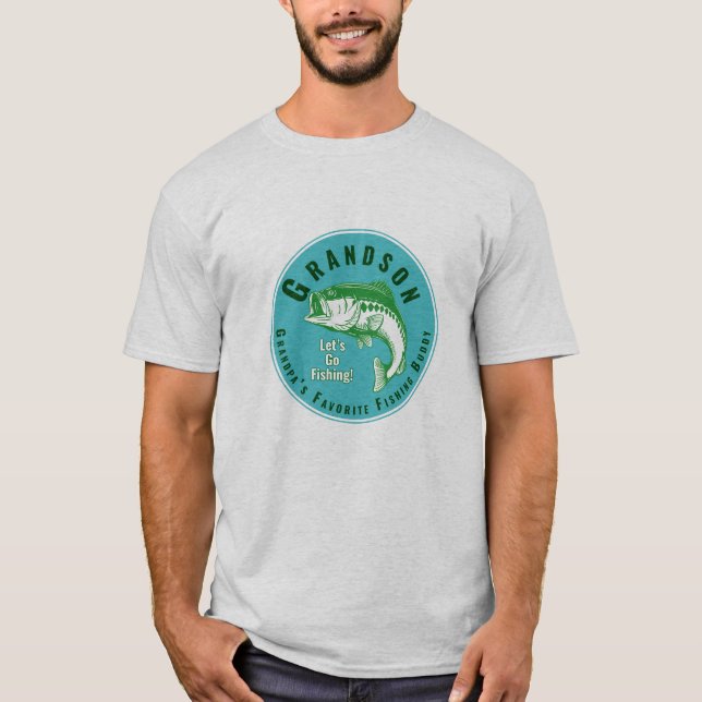 Camiseta El amigo pesquero favorito del abuelo (Anverso)