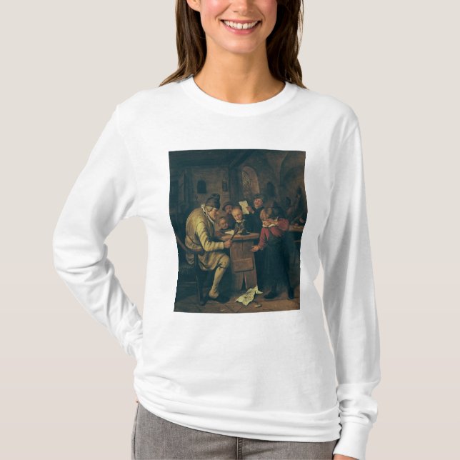 Camiseta El amo de la escuela, 1626-79 (Anverso)