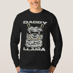 Camiseta El amor animal por la Alpaca Llama Papi Padre