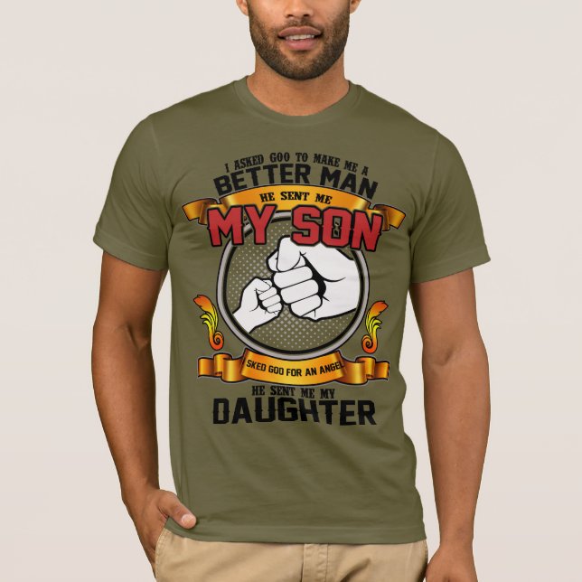 Camiseta El amor cercano de padre e hijo (Anverso)