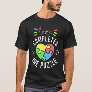 Camiseta El Amor Completa El Rompecabezas De La Cita S De C