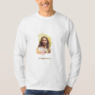 Camiseta El amor conquista cada cruz - Jesús