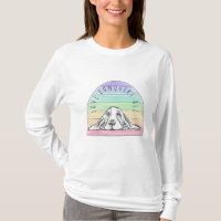 el amor conquista todo perro arcoíris basset hound