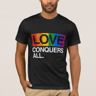 CAMISETA EL AMOR CONQUISTA TODOS - .PNG