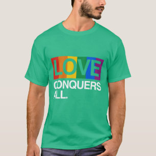 CAMISETA EL AMOR CONQUISTA TODOS - .PNG
