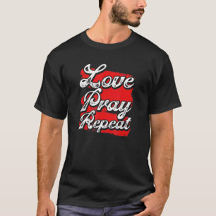 Camiseta El amor cristiano repite el cristianismo