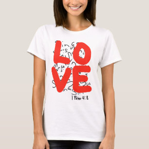 Camiseta El amor cubre una multitud de pecados