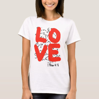 Camiseta El amor cubre una multitud de pecados