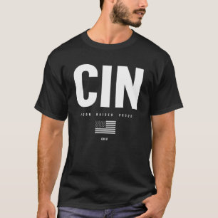 Camiseta El amor de Cincinnati - Nacido se alza orgulloso