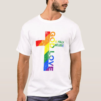 Camiseta El amor de Dios es cristiano completamente inclusi