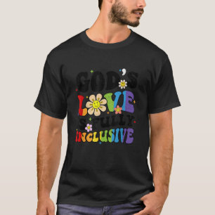 Camiseta El amor de Dios es cristiano completamente inclusi
