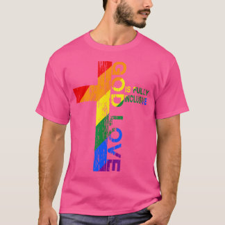 Camiseta El amor de Dios es cristiano completamente inclusi