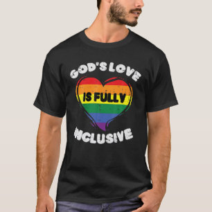 Camiseta El amor de Dios es totalmente inclusivo Ilustració