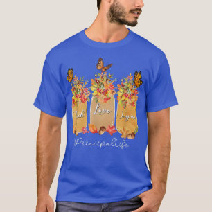 Camiseta El amor de enseñanza inspira la vida principal oto