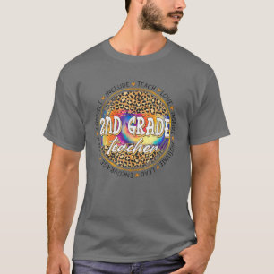 Camiseta El amor de la enseñanza inspira al leopardo de 2º 