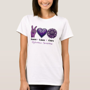 Camiseta EL AMOR DE LA PAZ CURE Alzheimer