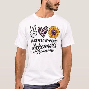 Camiseta EL AMOR DE LA PAZ CURE Alzheimer