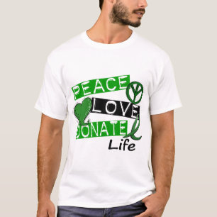 CAMISETA EL AMOR DE LA PAZ DONA VIDA