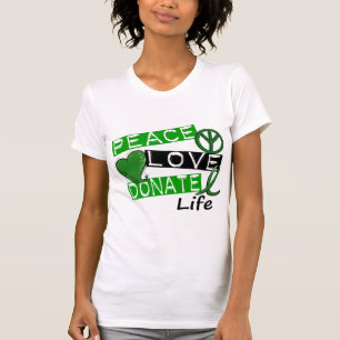 CAMISETA EL AMOR DE LA PAZ DONA VIDA