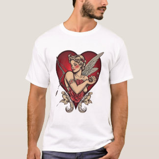 Camiseta El amor de la tinta clásica: tatuajes intemporales