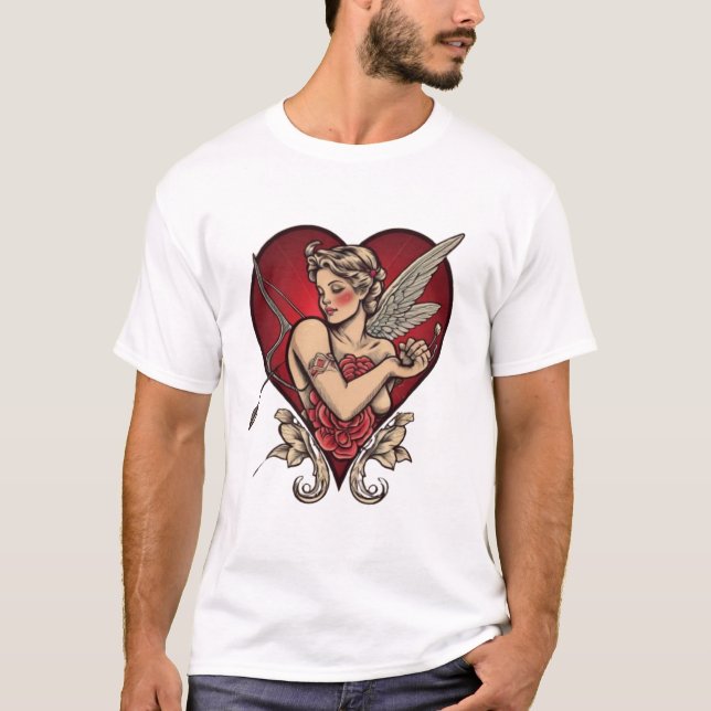 Camiseta El amor de la tinta clásica: tatuajes intemporales (Anverso)