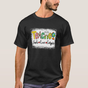 Camiseta El Amor De Las Enseñanzas Inspira La Apreciación D