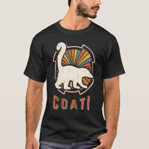 Camiseta El amor de los animales Retro Clásico de Coati Vin
