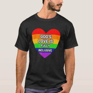 Camiseta El Amor De Los Dioses Es Totalmente Inclusivo Lgbt