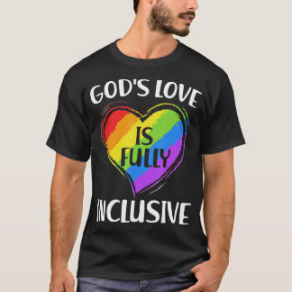 Camiseta El Amor De Los Dioses Es Un Orgullo Gay Cristiano