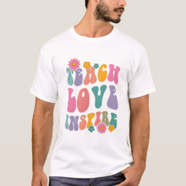 Camiseta El amor de los leopardos retro inspira el arte