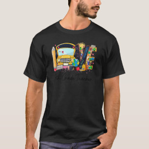 Camiseta El amor de los profesores de 4º grado inspiran el