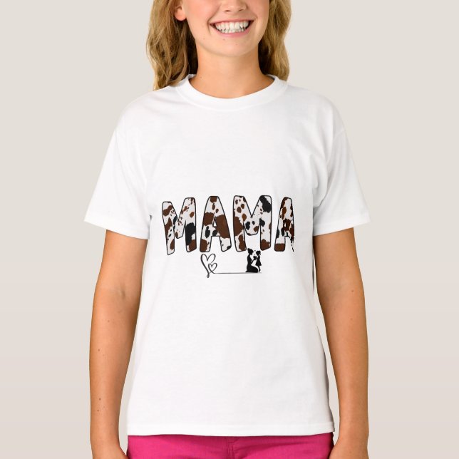 Camiseta El amor de mamá (Anverso)