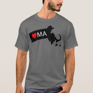 Camiseta El amor de Massachusetts