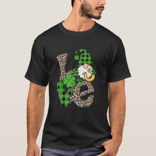 Camiseta El amor de San Patricio Gnomes Shamrock Horseshoe
